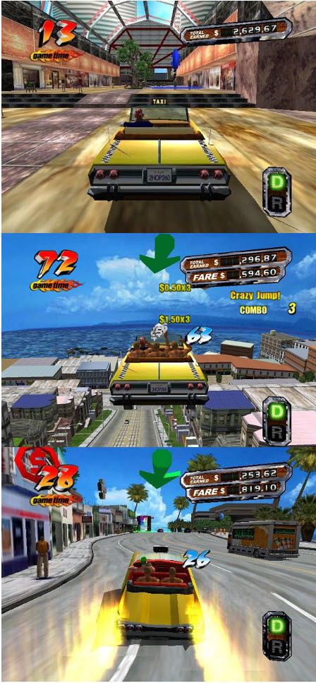 Crazy Taxi 3 Oyun Resimleri Ekran Goruntuleri 3
