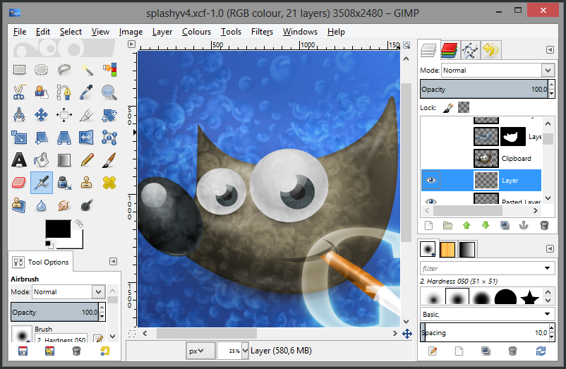 Gimp For Windows Screenshot
