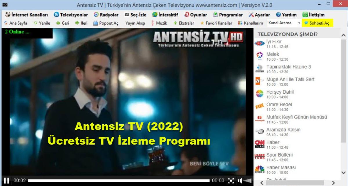 Antensiz Tv 2022 Ucretsiz Tv Izleme Programi 1