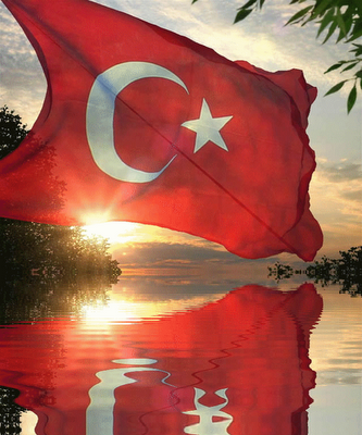 Hareketli Turk Bayragi 1