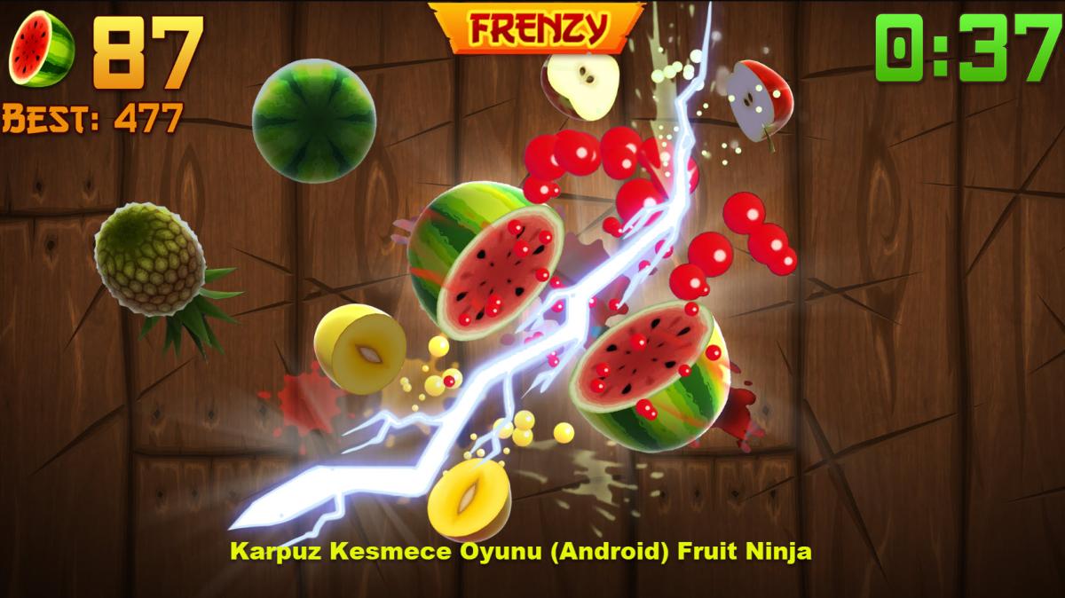 Karpuz Kesmece Oyunu Android Fruit Ninja 1