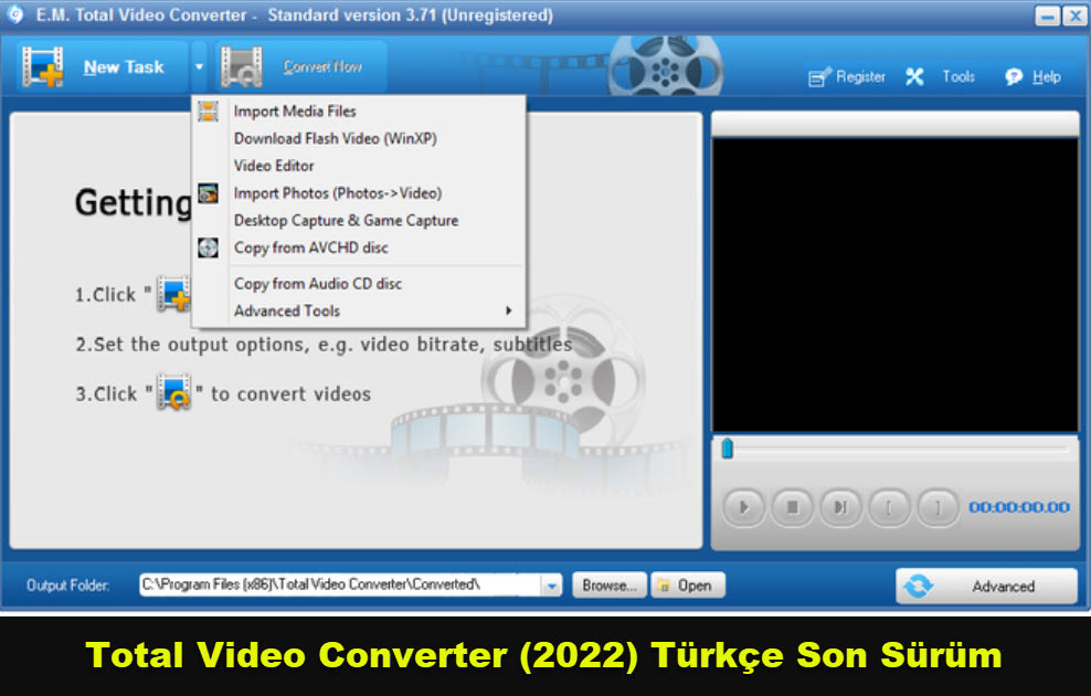 Total Video Converter Turkce Son Surum 1