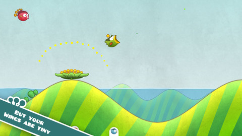 iPhone ve iPad için Tiny Wings tepelerden kuş uçurma oyunu ücretsiz indir bedava yükle