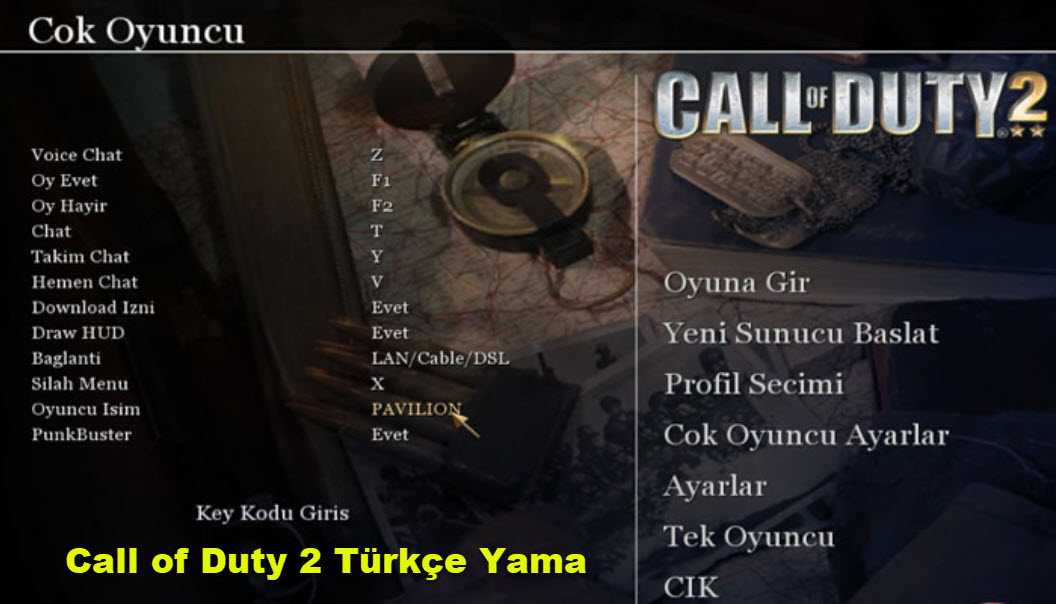 Call Of Duty 2 Turkce Yama 1
