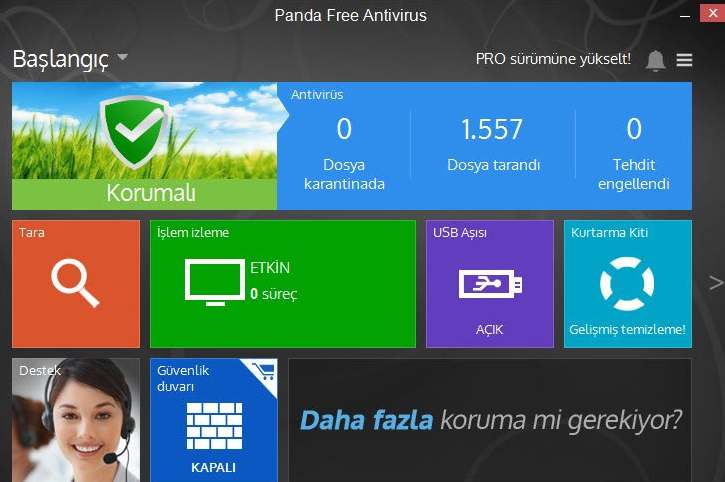 Türkçe Bedava Antivirüs Programı Bilgisayar Koruması ve Güvenliği İçin Virüsleri Silme Programı