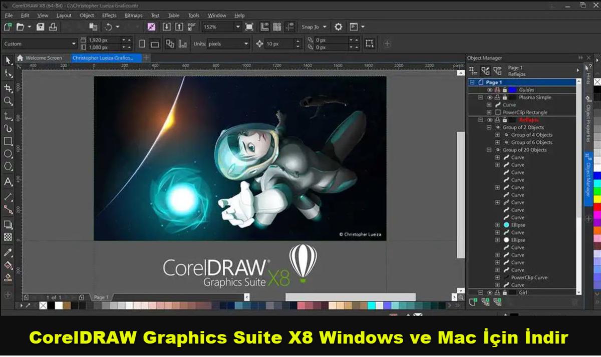 Coreldraw Graphics Suite X8 Windows Ve Mac Icin Indir 1