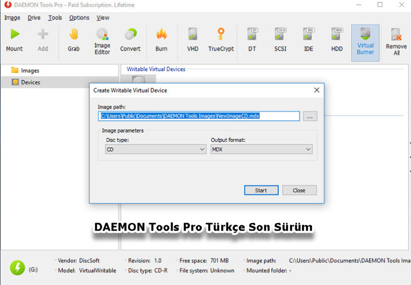 Daemon Tools Pro Türkçe Son Sürüm