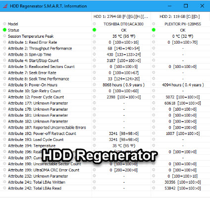 Hdd Regenerator Ekran Görüntüsü