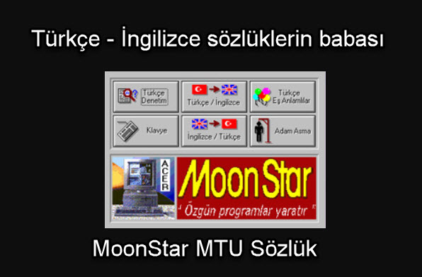 Moonstar Mtu Sözlük Türkçe Ingilizce