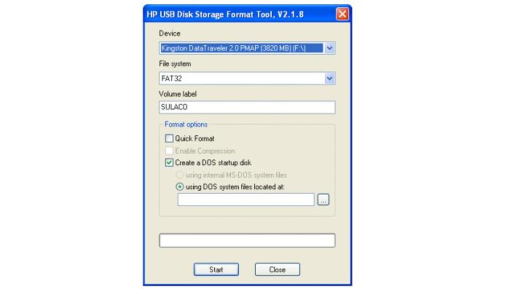 Hp Usb Disk Storage Format Tool (2023) İndir Türkçe Son Sürüm Ücretsiz