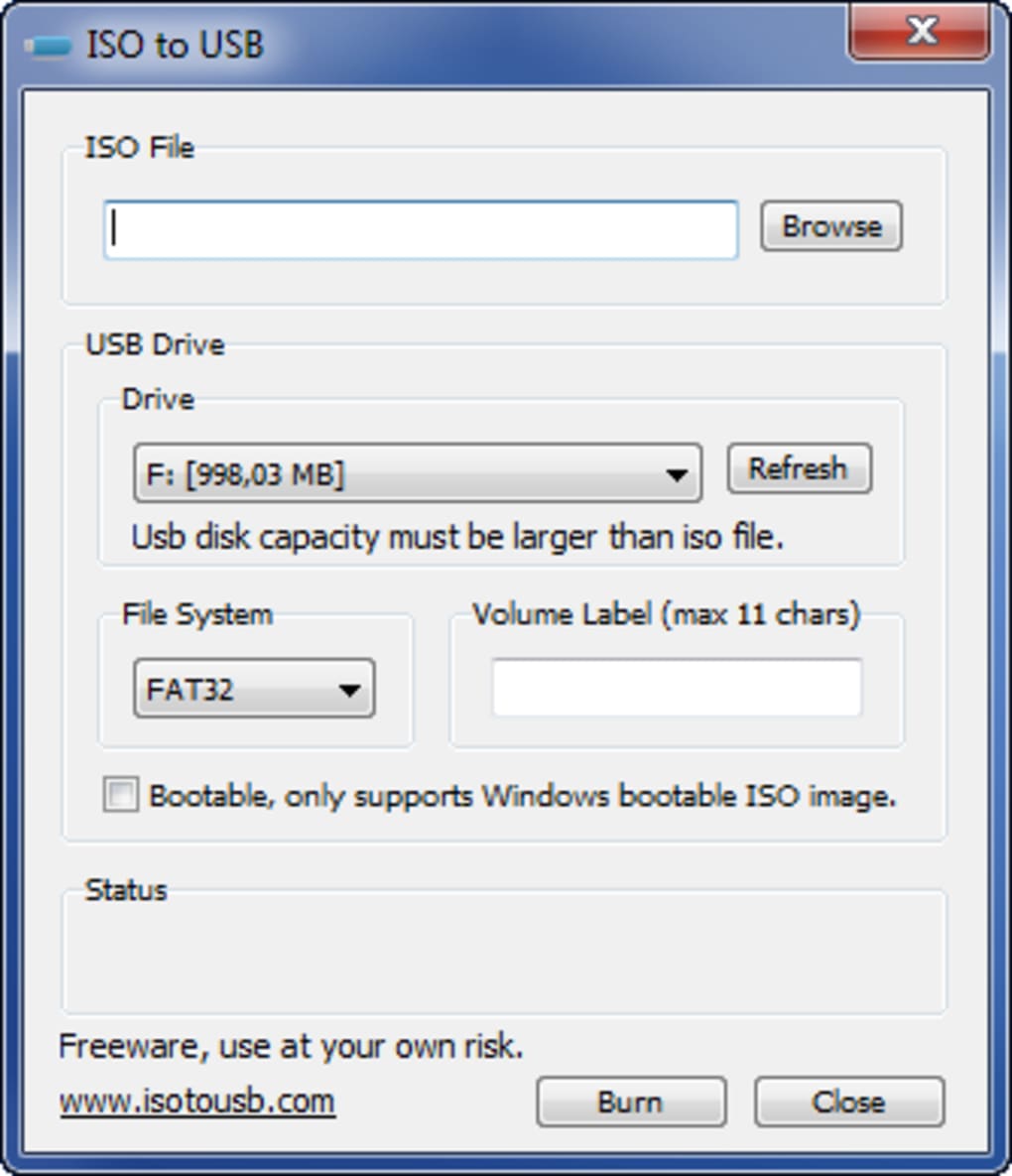 ISO to USB (2023) İndir Türkçe Son Sürüm Ücretsiz